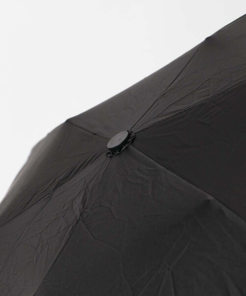 SMELLY（スメリー）の「『晴雨兼用』because　ユニセックス オールウェザーミニマル（長傘・レディース・GRY/BLK・Free）」の9枚目の写真
