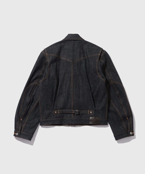 ADAM ET ROPE'（アダムエロペ）の「【SUGARHILL/シュガーヒル】CLASSIC DENIM JACKET（デニムジャケット・メンズ・ネイビー・2/3）」の16枚目の写真