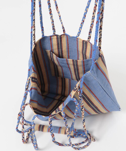 URBAN RESEARCH Sonny Label（アーバンリサーチサニーレーベル）の「DULTON　ハンモックトートバッグ（トートバッグ・レディース・M GREEN/BLUE/PINK・One）」の11枚目の写真