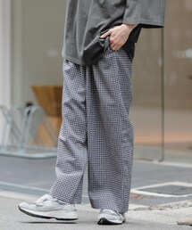 FORK&SPOON | FORK&SPOON　サッカーチェックパンツ(その他パンツ)