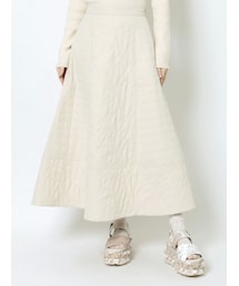 merry jenny | チューリップキルトフレアスカート(スカート)