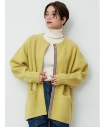 LAGUNAMOON（ラグナムーン）の「ラクーン配色コクーンカーディガン