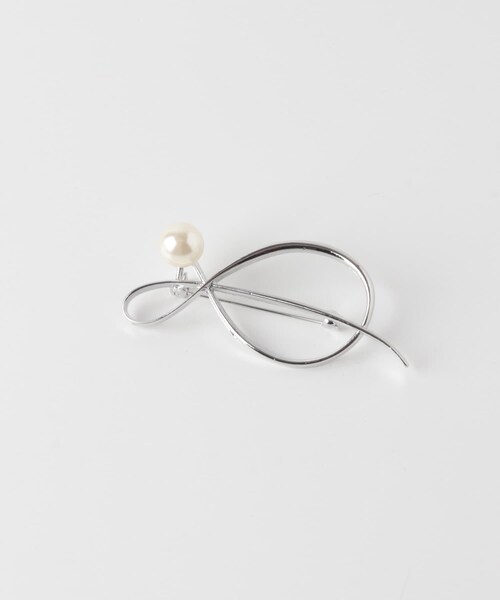 URBAN RESEARCH DOORS（アーバンリサーチドアーズ）の「パールブローチ（ブローチ/コサージュ・レディース・GOLD/SILVER・One）」の4枚目の写真