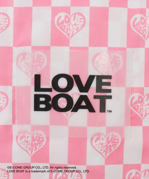 VIS（ビス）の「【LOVE BOAT VIS別注】ロゴトートバッグ【A4対応】（トートバッグ・レディース・ゴールド/シルバー/ピンク系/ブラウン・F）」の13枚目の写真