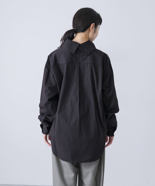 かぐれ（カグレ）の「SEEALL　FENCING SHIRTS（シャツ/ブラウス・レディース・WHITE/BLACK・46）」の7枚目の写真