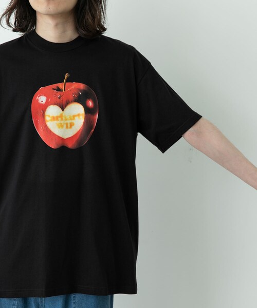 URBAN RESEARCH Sonny Label（アーバンリサーチサニーレーベル）の「CARHARTT　SHORT-SLEEVE SPOILED T-SHIRTS（Tシャツ/カットソー・メンズ・WHITE/BLACK・S/M）」の15枚目の写真