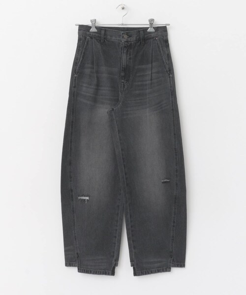URBAN RESEARCH ROSSO（アーバンリサーチロッソ）の「YENN　CURVED SEAM DENIM PANTS（デニムパンツ・レディース・GRAY・36/38/40）」の14枚目の写真