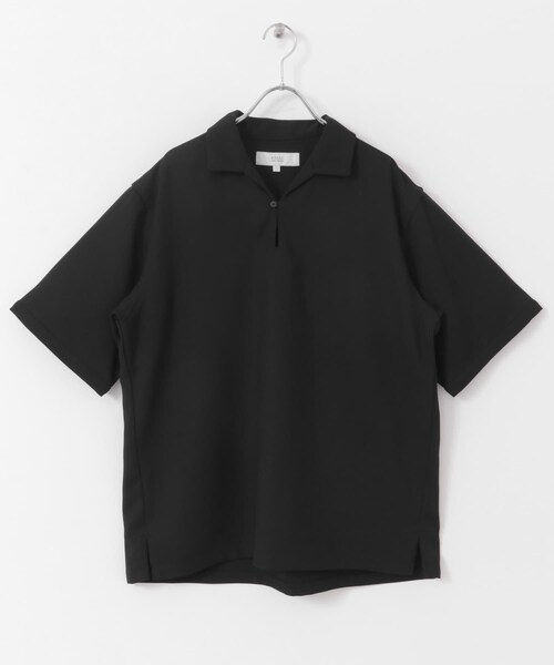 URBAN RESEARCH ROSSO（アーバンリサーチロッソ）の「『WEB限定』『セットアップ対応』パナマ風スキッパーシャツ（シャツ/ブラウス・メンズ・MOCHA/ICE GRAY/NAVY/BLACK・M/L）」の13枚目の写真