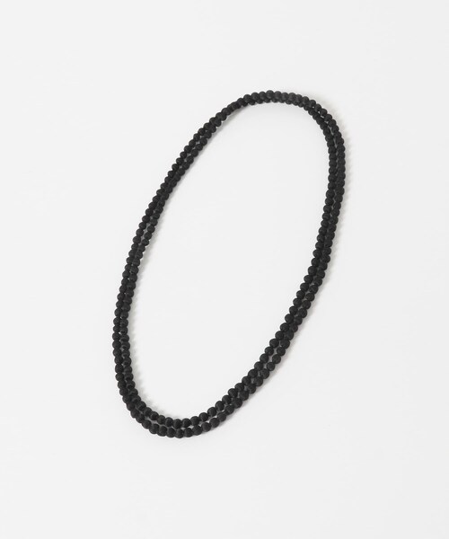 かぐれ（カグレ）の「CITRUS　GUDLI NECKLACE（ネックレス・レディース・Black/Ecru/L Grey・-0）」の13枚目の写真