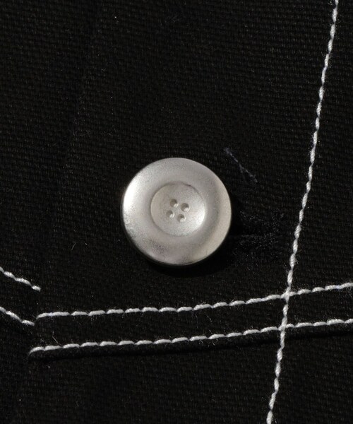 ADAM ET ROPE'（アダムエロペ）の「【PLATEAU STUDIO/プラトー スタジオ】Draft worker jacket（その他アウター・メンズ・ブラック/キナリ・1/2）」の14枚目の写真