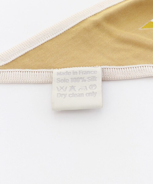 URBAN RESEARCH ROSSO（アーバンリサーチロッソ）の「江口洋品店　HERMES マキシポワント シルクスムーズカレ（バンダナ/スカーフ・レディース・イエロー系・-）」の7枚目の写真