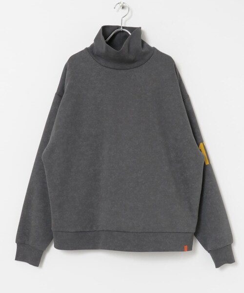 THE GOODLAND MARKET（ザグッドランドマーケット）の「TONY　LA turtle neck fleece SWEAT（スウェット・メンズ・BLK/GRY・M/L）」の20枚目の写真