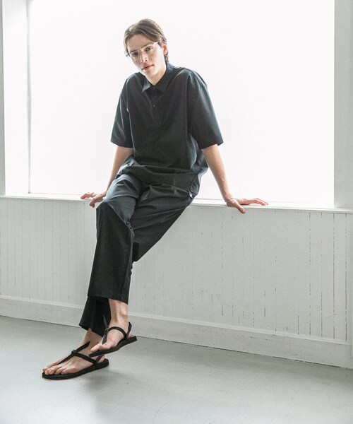 URBAN RESEARCH（アーバンリサーチ）の「『XLサイズあり』『撥水』SOLOTEX STRETCH ポロシャツ（ポロシャツ・メンズ・BLACK/D.NAVY/ICE GRAY・M/L/XL）」の21枚目の写真