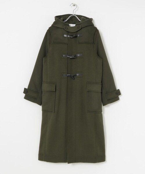 URBAN RESEARCH（アーバンリサーチ）の「TICCA　ダッフルコート（ダッフルコート・レディース・khaki/black・FREE）」の6枚目の写真