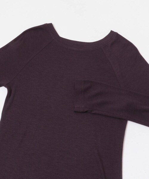 LAATO(ラート)の「layered color tee(Tシャツ/カットソー・レディース・ネズミ/バター/リップ・Free)」の8枚目の写真