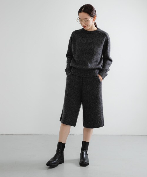 URBAN RESEARCH(アーバンリサーチ)の「タンクソールサイドゴアブーツ(ブーツ・レディース・BLACK・23/23.5/24/24.5/25)」の9枚目の写真