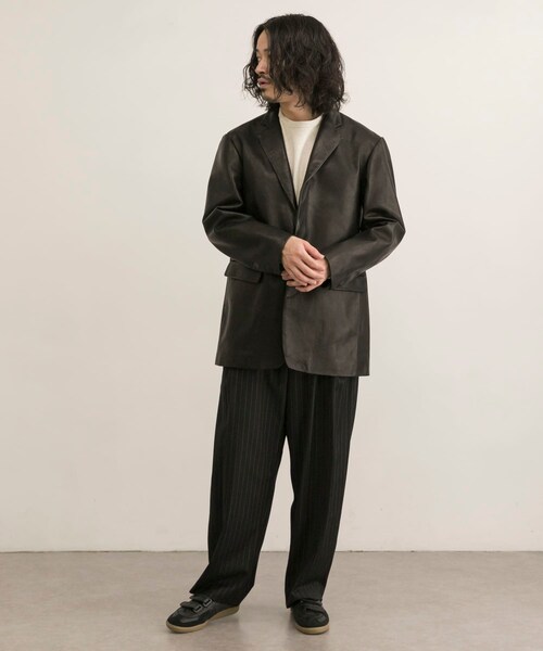 URBAN RESEARCH(アーバンリサーチ)の「『25周年別注』semoh×URBAN RESEARCH LEATHER JACKET ...