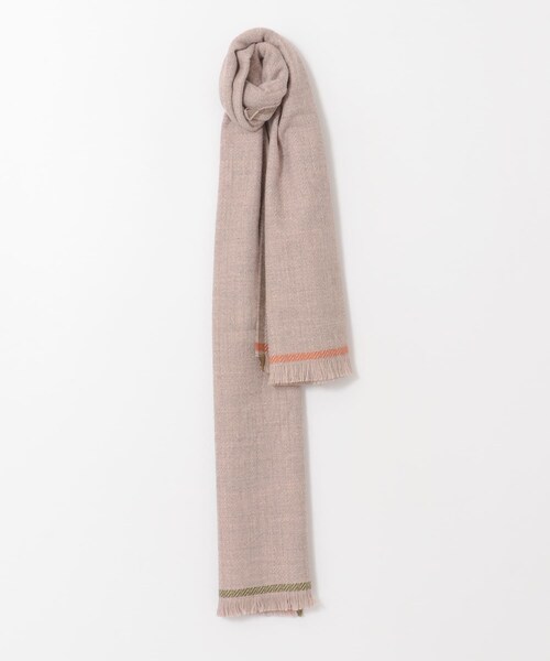 KBF（ケイビーエフ）の「フレームラインストール（ストール/ショール・レディース・BEIGE/YELLOW/GRAY・One/one）」の7枚目の写真