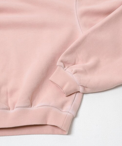 URBAN RESEARCH（アーバンリサーチ）の「Studio Doe　FLEECE CROPPED HOODIE（パーカー・レディース・PINK・S）」の5枚目の写真