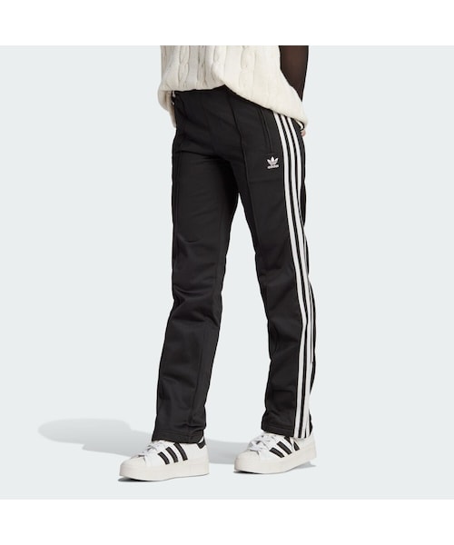 adidas(アディダス)の「アディカラー クラシックス ファイヤーバード トラックパンツ(ジャージ)(パンツ・レディース・ピンク/ブラック/ブルー/グリーン・XS/L/XL/2XL/3XL/M/J/3XL/S/4XL/5XL/J/XS/J/S/J/M/J/L/J/XL/J/2XL)」の2枚目の写真