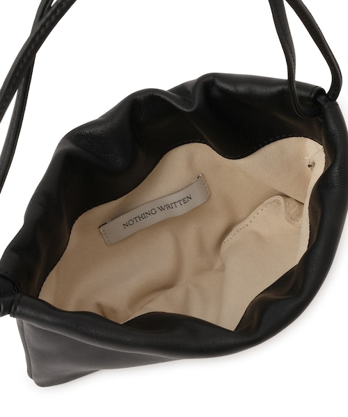 ADAM ET ROPE'（アダムエロペ）の「【NOTHING WRITTEN（ナッシングリトゥン）】NELLA STRAP MINI BAG（ハンドバッグ・レディース・ブラック/ベージュ系・F）」の16枚目の写真