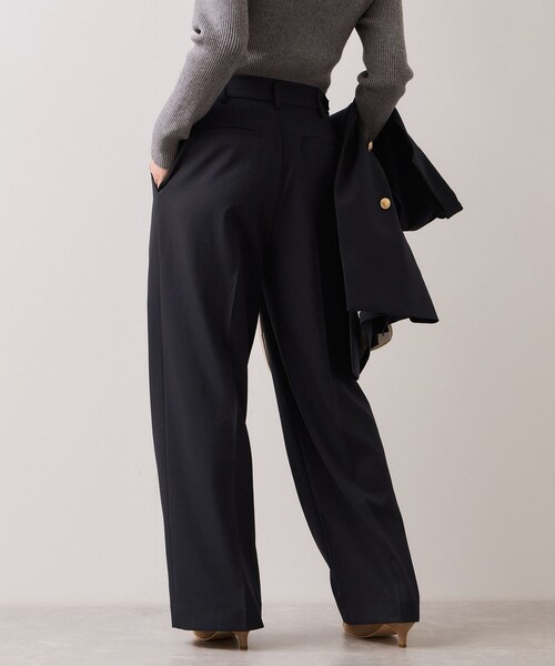 VIS（ビス）の「【美easy】コンフォートストレートワイドパンツ/イージーケア・UVケア・セットアップ対応（その他パンツ・レディース・グレー/ベージュ/ライトグリーン/ネイビー・L/M/S/SS）」の22枚目の写真