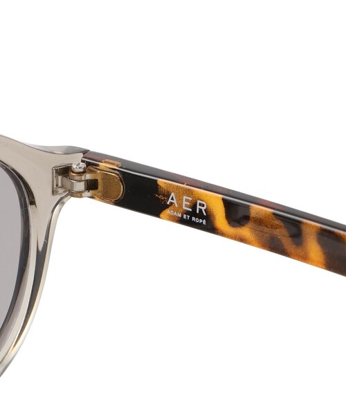 ADAM ET ROPE'（アダムエロペ）の「【WEB限定】・【定番人気】クラウンパントクリアフレームサングラス（サングラス・レディース・ブラック/ライトグレー・F）」の14枚目の写真