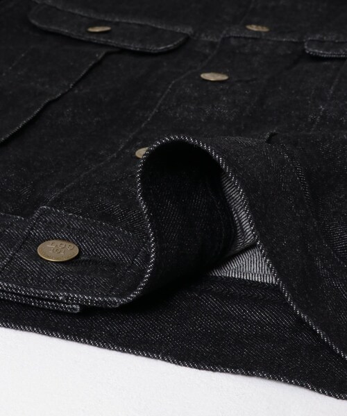 URBAN RESEARCH ROSSO（アーバンリサーチロッソ）の「『別注』Lee101 ×ROSSO　 SHORT JACKET（デニムジャケット・レディース・BLKONEWASH・Short）」の12枚目の写真