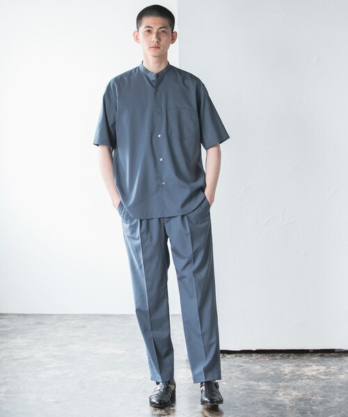 URBAN RESEARCH(アーバンリサーチ)の「TRON WOOL イージートラウザー(その他パンツ・メンズ・BLUE/NAVY/KHAKI・S/M/L)」の12枚目の写真