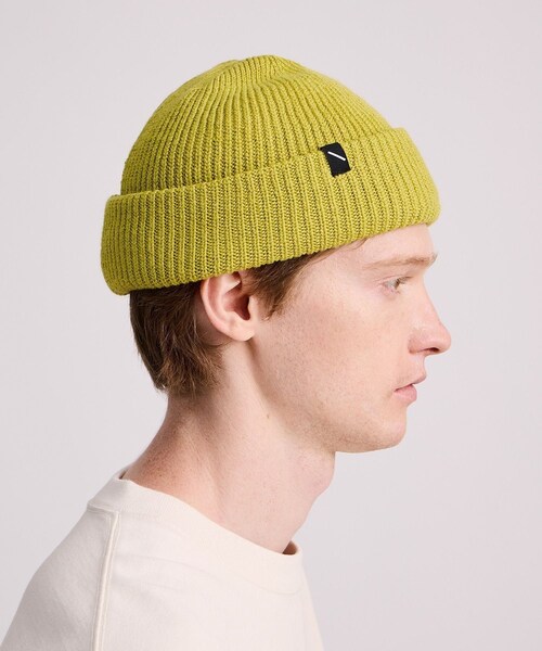 Saturdays NYC(サタデーズ ニューヨークシティ )の「SNYC Solid Beanie(ニットキャップ/ビーニー・レディース・ブラック/オリーブ/イエロー・F)」の17枚目の写真