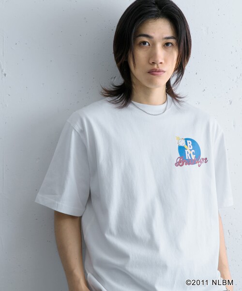 SENSE OF PLACE by URBAN RESEARCH(センスオブプレイスバイアーバンリサーチ)の「Negro Leagues プリントTシャツ B(Tシャツ/カットソー・メンズ・NAVY/WHITE・M/L)」の8枚目の写真