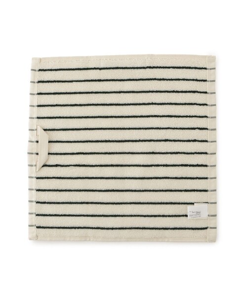 ADAM ET ROPE'(アダムエロペ)の「【J'aDoRe・店舗限定】【TEKLA】Terry Towels Pin Striped (Washcloth)(ハンカチ/ハンドタオル・レディース・グリーン・F)」の4枚目の写真