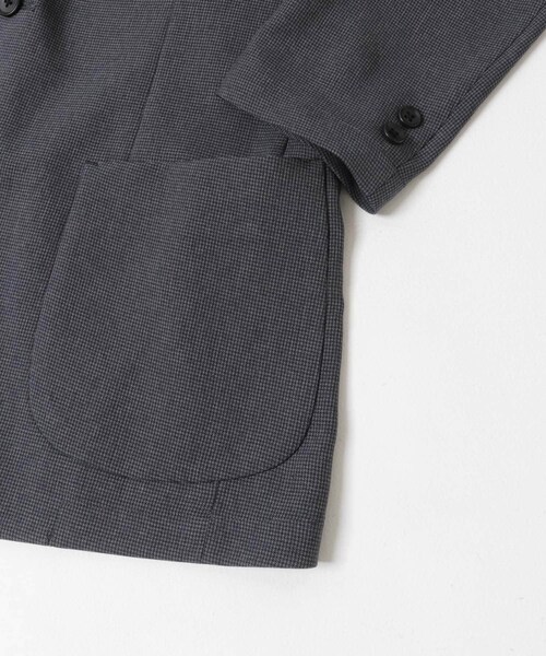 URBAN RESEARCH DOORS(アーバンリサーチドアーズ)の「LIFE STYLE TAILOR リネンライク千鳥柄コンフォータブルジャケット(テーラードジャケット・メンズ・GRAY/BROWN・S/M/L/XL)」の18枚目の写真
