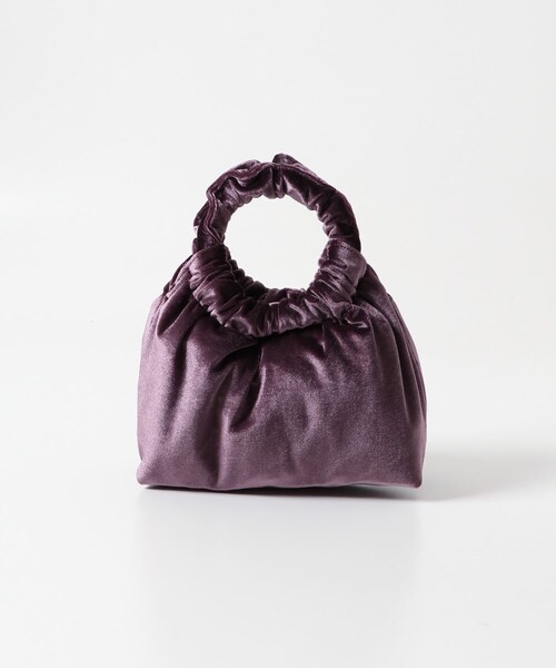 SENSE OF PLACE by URBAN RESEARCH（センスオブプレイスバイアーバンリサーチ）の「ベロアバッグ（ハンドバッグ・レディース・MUSTARD/BROWN/PURPLE・one）」の22枚目の写真