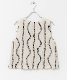 URBAN RESEARCH DOORS | ARCHI　FUZZ JQ SLEEVE-LESS TOP(その他トップス)