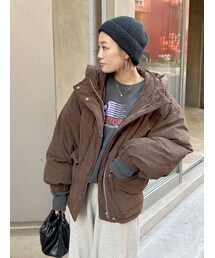 Ungrid | コーデュロイ中綿ブルゾン(ブルゾン)