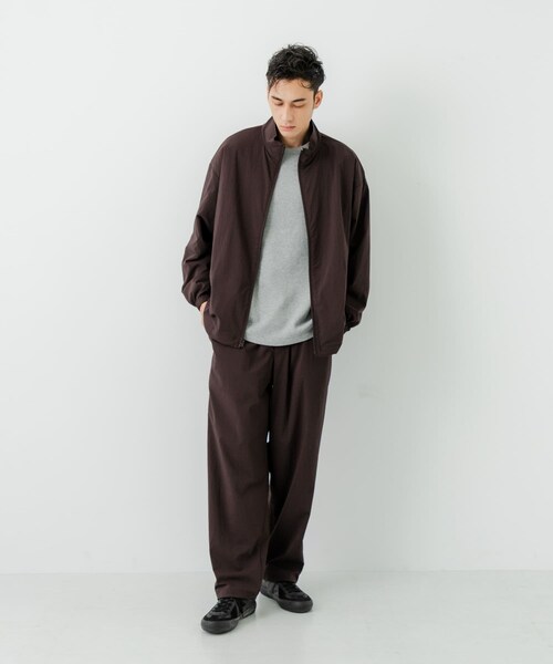 URBAN RESEARCH(アーバンリサーチ)の「NYLON DRY STRETCH JACKET(テーラードジャケット・メンズ・BLACK/BURGUNDY・M/L)」の20枚目の写真