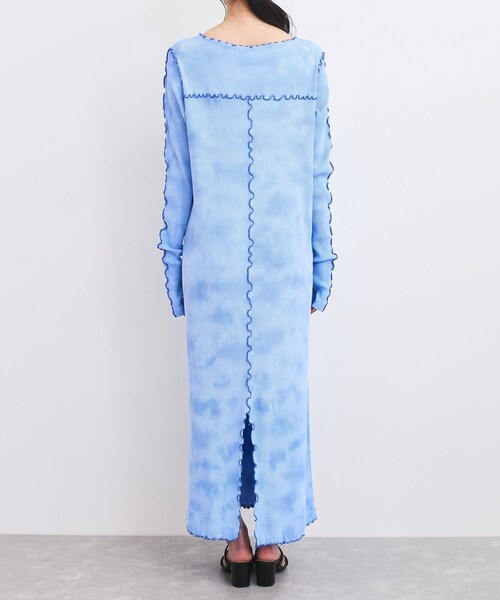 VIS（ビス）の「タイダイワンピース（ワンピース・レディース・ブルー系/イエロー系・F）」の15枚目の写真