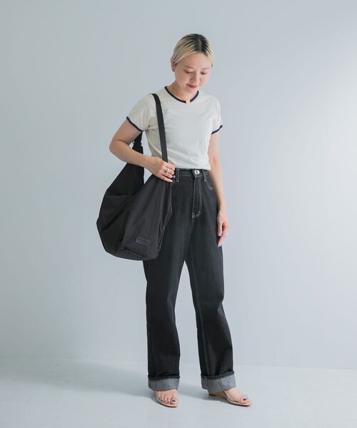 URBAN RESEARCH DOORS（アーバンリサーチドアーズ）の「BAICYCLON　EXCLUSIVE SHOULDER BAG（ショルダーバッグ・レディース・BLACK/BROWN・Free）」の5枚目の写真