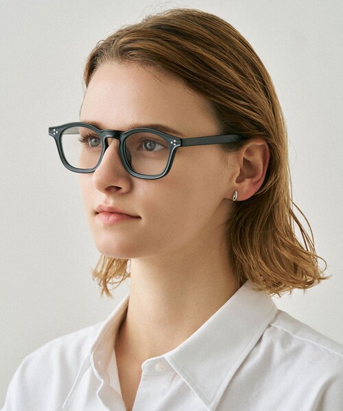 SENSE OF PLACE by URBAN RESEARCH（センスオブプレイスバイアーバンリサーチ）の「NUEF　nuef0140（メガネ・レディース・GRAY/BLACK・One）」の6枚目の写真