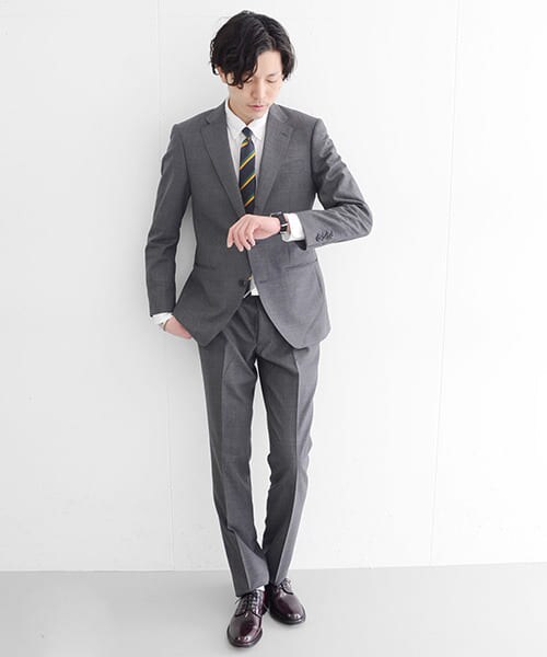 URBAN RESEARCH（アーバンリサーチ）の「URTAILOR 3B スーツ 無地（セットアップ・メンズ・BLK/M GRY/NAVY・44/46/48/50）」の9枚目の写真