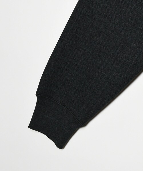 ADAM ET ROPE'（アダムエロペ）の「【blurhms】C/A Sweat P/O Crewneck（スウェット・メンズ・ブラック・2/3）」の7枚目の写真