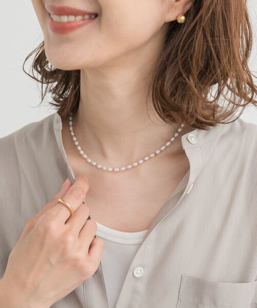 URBAN RESEARCH DOORS（アーバンリサーチドアーズ）の「淡水パールネックレス（ネックレス・レディース・PEARL・one）」の1枚目の写真