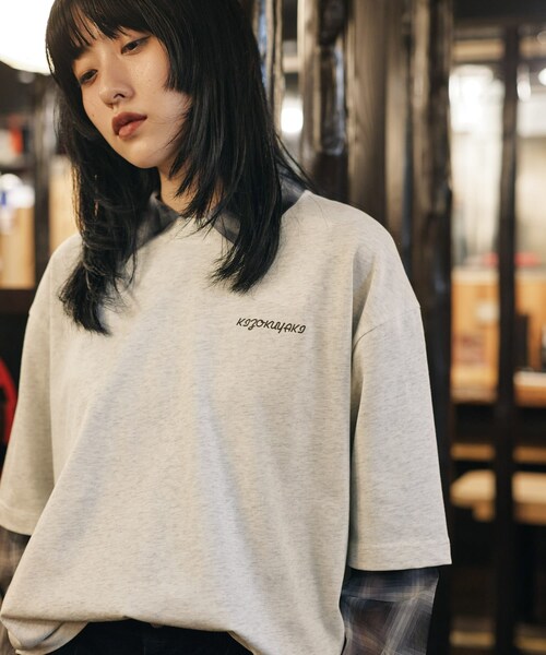 URBAN RESEARCH（アーバンリサーチ）の「鳥貴族×UR　UnuboResearch SHORT-SLEEVE T-SHIRTS A（Tシャツ/カットソー・メンズ・WHITE/OATMEAL/CHARCOAL/BLACK/MOCHA・M/L/XL）」の4枚目の写真
