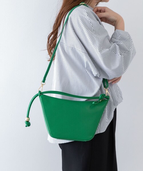 URBAN RESEARCH Sonny Label（アーバンリサーチサニーレーベル）の「AULENTTI　2WAYショルダーバッグ（ショルダーバッグ・レディース・OFF/GREEN・one）」の8枚目の写真