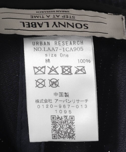 URBAN RESEARCH Sonny Label（アーバンリサーチサニーレーベル）の「コーデュロイ刺繍キャップ（キャップ・メンズ・オフ×ブラック/ネイビー/ブラウン/オレンジ・One）」の22枚目の写真