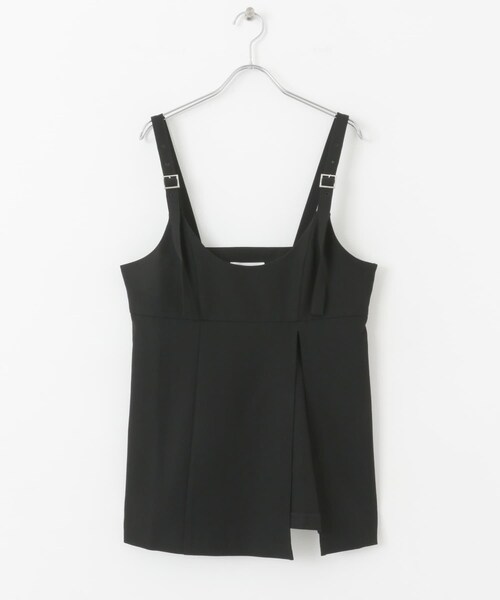 SENSE OF PLACE by URBAN RESEARCH（センスオブプレイスバイアーバンリサーチ）の「スリットキャミソールトップ（その他トップス・レディース・GRAY/BLACK/BEIGE・one）」の12枚目の写真