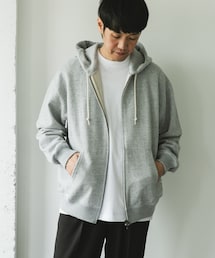 URBAN RESEARCH DOORS | commpost　反毛裏毛ジップフーディ(パーカー)