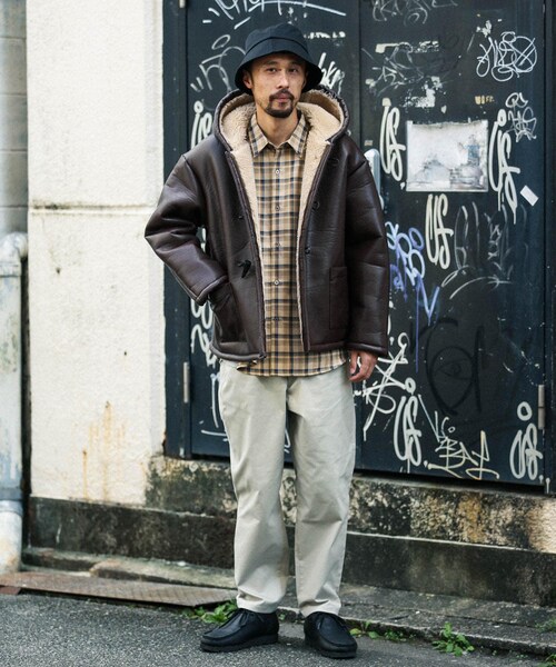 URBAN RESEARCH Sonny Label（アーバンリサーチサニーレーベル）の「『別注』CHEVRE×Sonny Label　MilitaryBranketダッフル（ダッフルコート・メンズ・1013 Black/1015 Brown・40/42）」の14枚目の写真