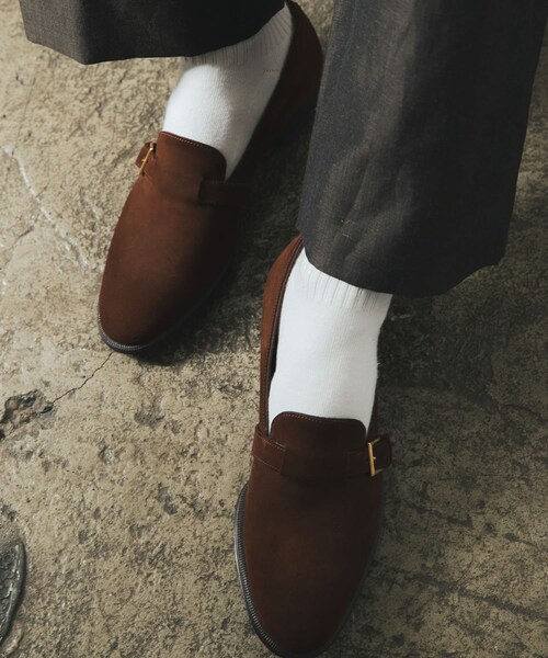 URBAN RESEARCH（アーバンリサーチ）の「『別注』Le Yucca’s×URBAN RESEARCH　YEB2 LOAFER SUEDE（ローファー・メンズ・brown・38/39/39.5/40/40.5/41/41.5/42/42.5/43/44）」の7枚目の写真